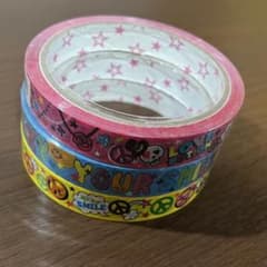 マスキングテープ 3本セット ポップデザインのサムネイル