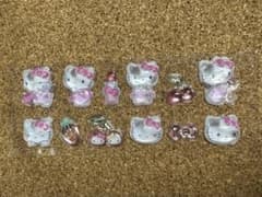 ②キティちゃん　ボンボンドロップシール　正規品のサムネイル
