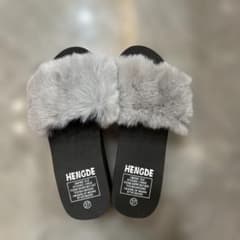 HENGDE 厚底ファーサンダル ルームシューズのサムネイル