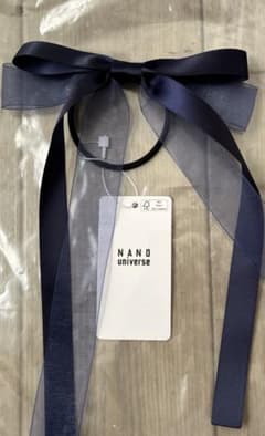 NANO universe リボンヘアゴム　2個セットのサムネイル