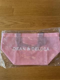 DEAN&DELUCA メッシュバッグトートバッグS ピンクのサムネイル