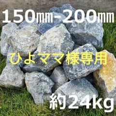 32割栗石 ロックガーデン ドライガーデン 約24kg 自然石 ぐり石 大中のサムネイル