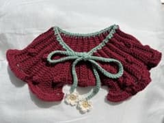 つけ襟　スタイ　ハンドメイド　キッズ・ベビー　いちごのサムネイル