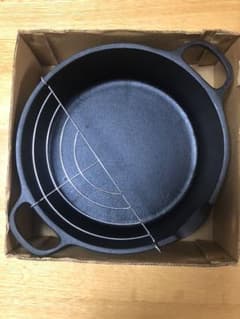 南部鉄器　天ぷら鍋のサムネイル