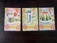 に*し様 アイカツ カラフルパレードコーデ 3枚セットのサムネイル