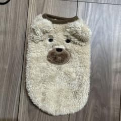 犬用フリース服 ベージュ 小型犬用のサムネイル