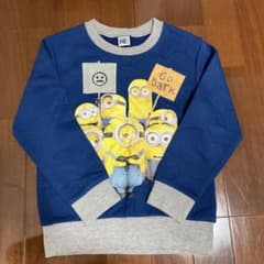 美品＊ミニオン＊トレーナー＊120センチのサムネイル