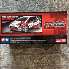(本日中まで】タミヤ 1/10 トヨタ ヤリス カズーレーシング(半完成品)のサムネイル