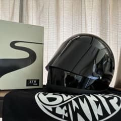 オーシャンビートルSTR ブラック M スモークシールド インカム付 装飾