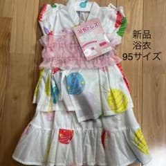 新品　浴衣ドレス　サイズ95のサムネイル