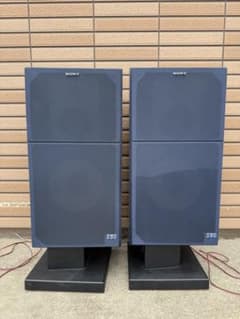 SONY SS-S50 本体回転台付 2台セット