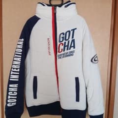TOM様専用GOTCHA ジャンパー XLARGE ホワイト/ネイビーのサムネイル