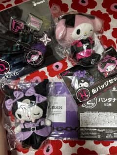 サンリオ Happyくじ ぬいぐるみチャーム クロミ マイメロのサムネイル