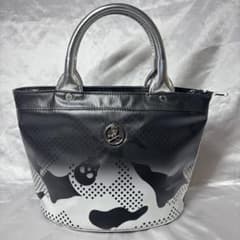 【未使用に近い】MARK&LONA 防水 カートバッグ ハンドバッグ スカルロゴ 未使用に近い】MARK&LONA 防水 カートバッグ ハンドバッグ