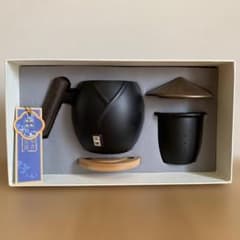 江湖 陶器カップ・フィルター 茶器セット コーヒー・茶葉 GAJAST
