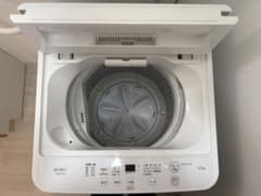 2025年製！美品 ヤマダ電機RORO縦型洗濯機5.5kg(YWM-T55LW) ヤマダデンキ RORO 全自動縦型洗濯機 YWMT55LW （ホワイト） 洗濯機