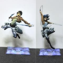 進撃の巨人 ジョイポリス Season3 アクリルスタンド エレン ミカサ 進撃の巨人 ジョイポリス Season3 アクリルスタンド エレン ミカサ