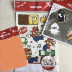 SUPERMARIO Home & party ウォールステッカー　マスコットのサムネイル