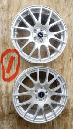 TOPRUN 17インチ アルミホイール 2本セットのサムネイル