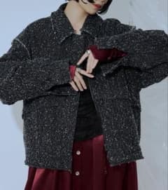 ezick spring edge fringe　デニムジャケット - 4
