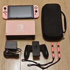 初代 Nintendo Switch 本体 ピンク 社外品カバー - メルカリ