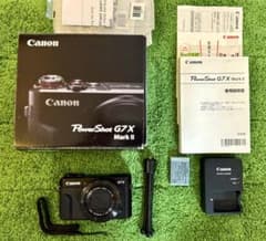 Canon PowerShot G7 X Mark II 一式のサムネイル