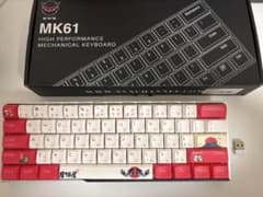 XVX MK61 メカニカルキーボード 無線/有線対応 日本柄(居酒屋)のサムネイル