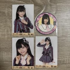 HKT48 秋吉優花 生写真 4枚セットのサムネイル