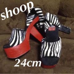 レア◆shoopゼブラサンダルのサムネイル