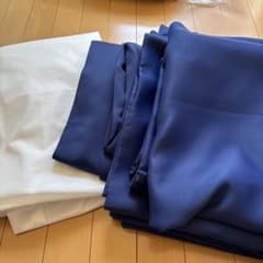 hansleep ネイビー カーテン セットのサムネイル
