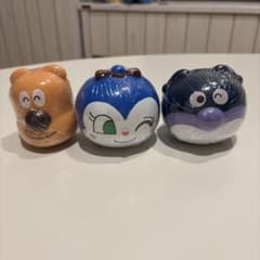 気球ガチャ　コキンちゃん、バイキンマン、チーズ　　　　　3種セットのサムネイル