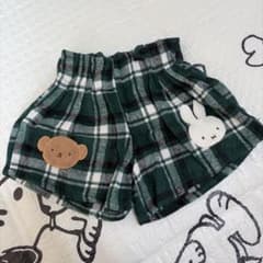ベビー チェック柄 ショートパンツ 90cmのサムネイル