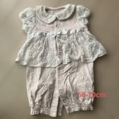 petit main レース付きロンパース 50-70cmのサムネイル