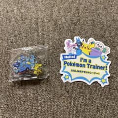 ポケモン NEXCOアクリルキーホルダー ポケモン30周年 ステッカーセットのサムネイル