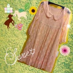 いももさま専用☆新品☆ピンクレースワンピースのサムネイル
