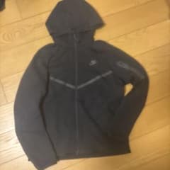 NIKE テックフリース フルジップパーカー ブラック Lのサムネイル