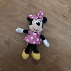 ディズニー　ミニー　ぬいぐるみキーホルダーのサムネイル