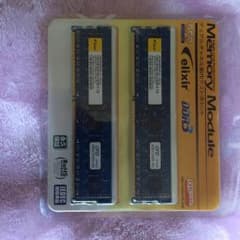 定価9598円!! デスクトップパソコン用メモリ DDR3  4Ｇ×2枚のサムネイル