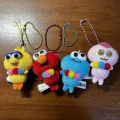 セサミストリート　ぬいぐるみ　キーホルダー　まとめ売り 7/4まで最終お値下げ セサミストリート ぬいぐるみ キーホルダー まとめ売り 7/4まで最終お