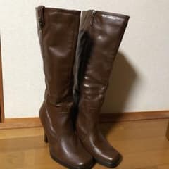 ロングブーツ 茶色のサムネイル