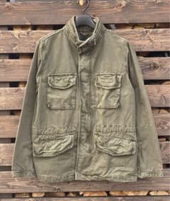 GAP M65 ギャップ フィールドジャケット ユーズド加工 カーキ系 - メルカリ