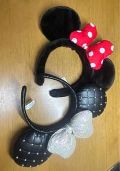ディズニー カチューシャ 2点セット ミニーのサムネイル