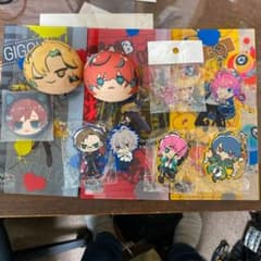 ヒプマイ ファイル×4 キーホルダー×6 缶バッチ×1 おまんじゅうにぎにぎ×2のサムネイル