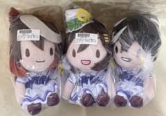 ウマ娘　ふわぷち　ぬいぐるみ　シンボリルドルフ　ミスターシービー　カツラギエース