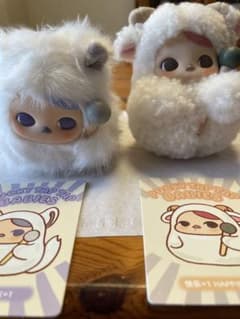 POPMART PUCKY TAP TAP BABIES ぬいぐるみ 2種セットのサムネイル