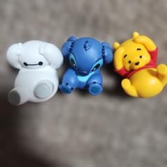 ディズニー きゅむころ ベイマックス スティッチ プーさん 3種セット新品
