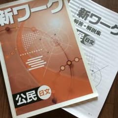 ★塾教材 新ワーク 公民 日文のサムネイル