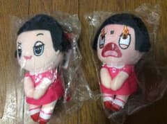 치코 짱에 꾸짖는! 봉제 인형 (치코 짱과 시카리가오 2 점 세트)