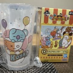 [신품]BT21 클리어 텀블러 KOYA