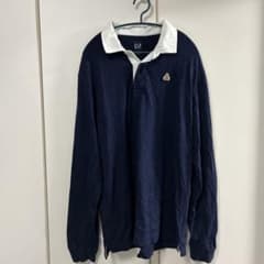 GAP ラガーシャツ ネイビー ベア刺繍のサムネイル